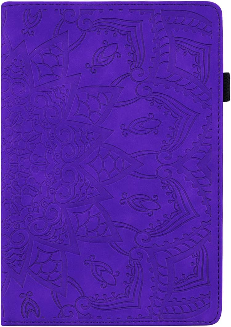 Vkooer iPad Mini 6 Case 2021, iPad Mini 6th Generation 8,3'' Cover Slim Flip Wallet Stand Case with Auto Sleep/Wake Card Holder Smart Cover for iPad Mini 6 Tablet, Purple