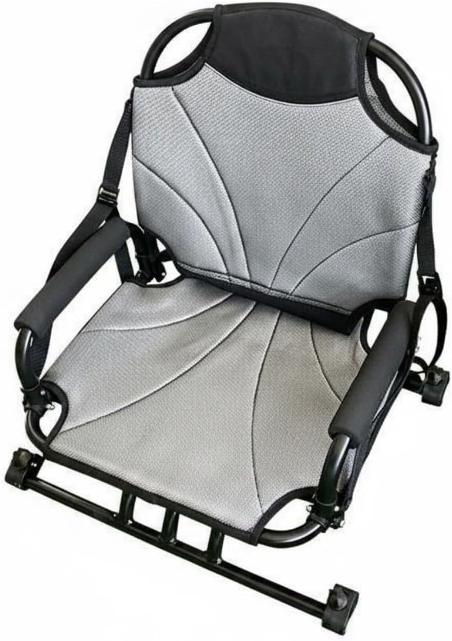 Asiento giratorio Kayak, respaldo plegable ajustable silla multifuncional