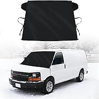 Vista 17 de Cubierta de parabrisas para hielo y nieve para Jeep Grand Cherokee 2011-2024, cubierta de nieve para parabrisas, protector de heladas, granizo