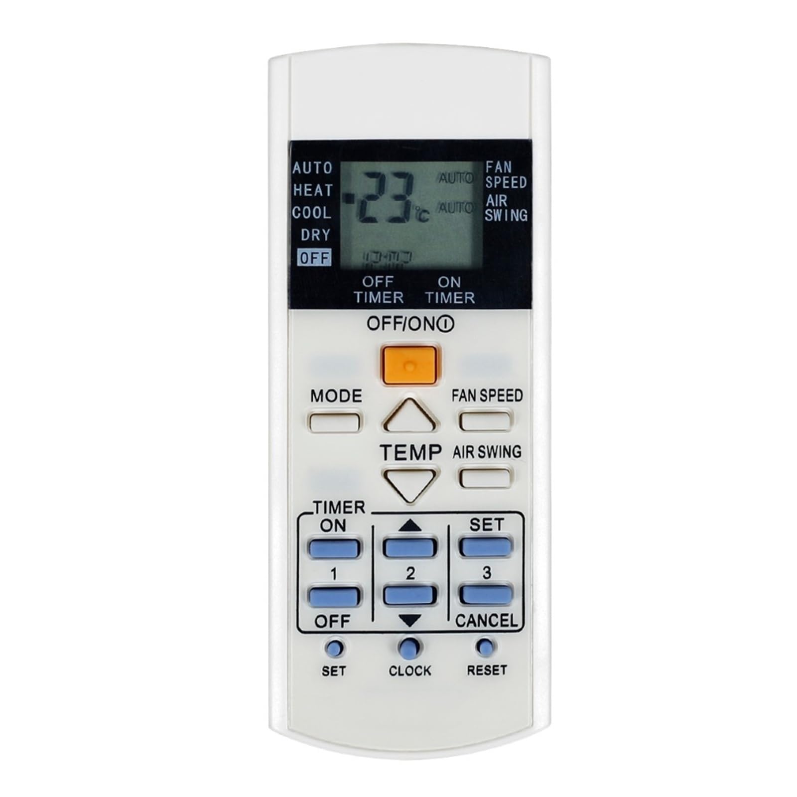 Télécommande climatisation Panasonic de rechange compatible boîtier KTSX003 et A75C3297 - 6