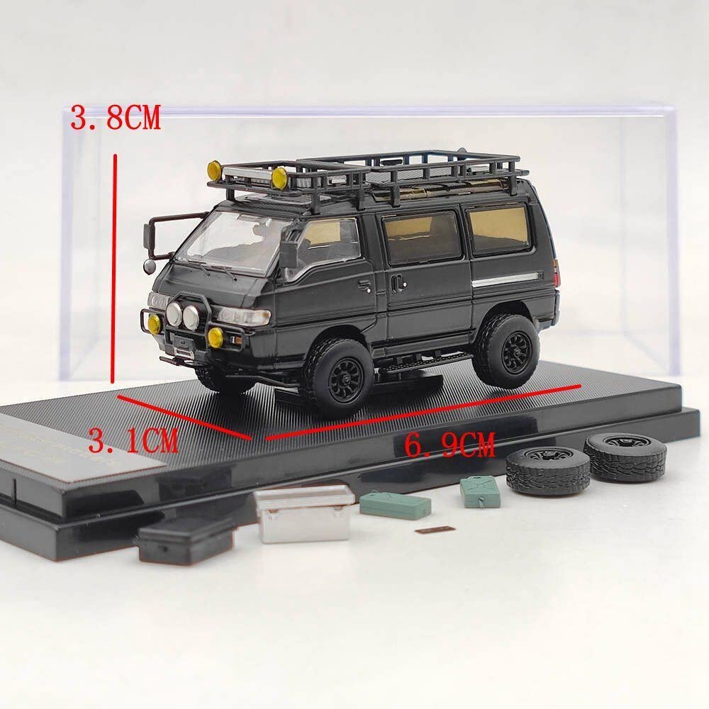 801-330　Autobots 1/64 三菱 デリカ #204 三菱石油 Autobots Models 1:64 Delica 4X4 Star Wagon Van Diecast Toys Car