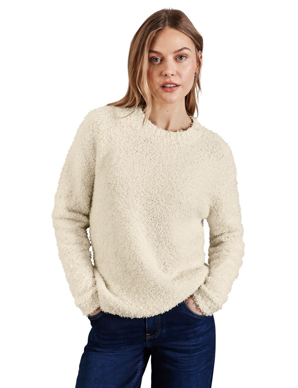 Street One Damen Bouclé-Pullover