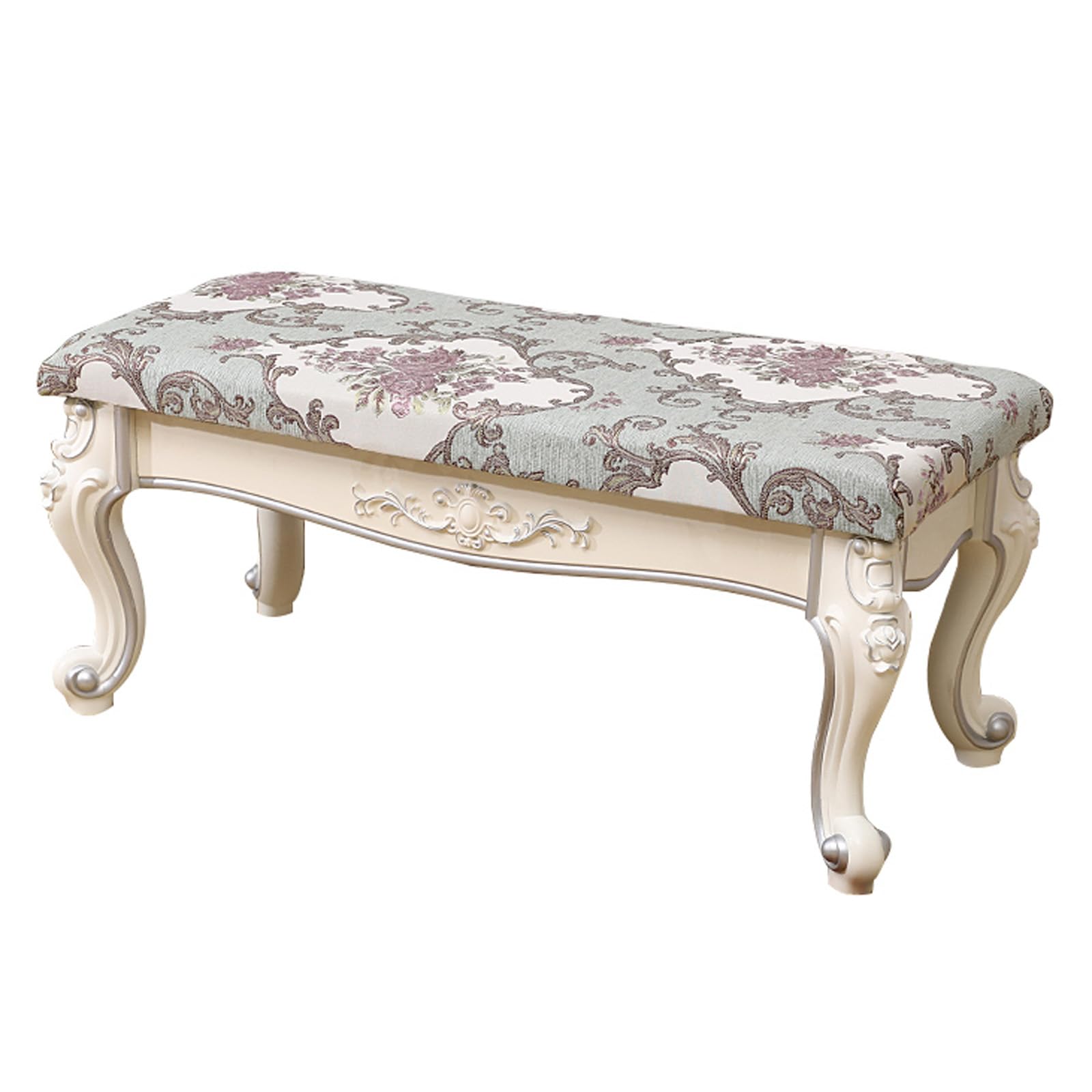 With Padded Seat Storage Bench Foot Stool with Lid Entryway(B,60X35X36cm)