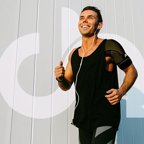 Miniatura 4 de COPPER HEAL Manga de compresión con abrazadera ajustable para el hombro para hombres y mujeres, para una mejor postura de espalda, brazo derecho e