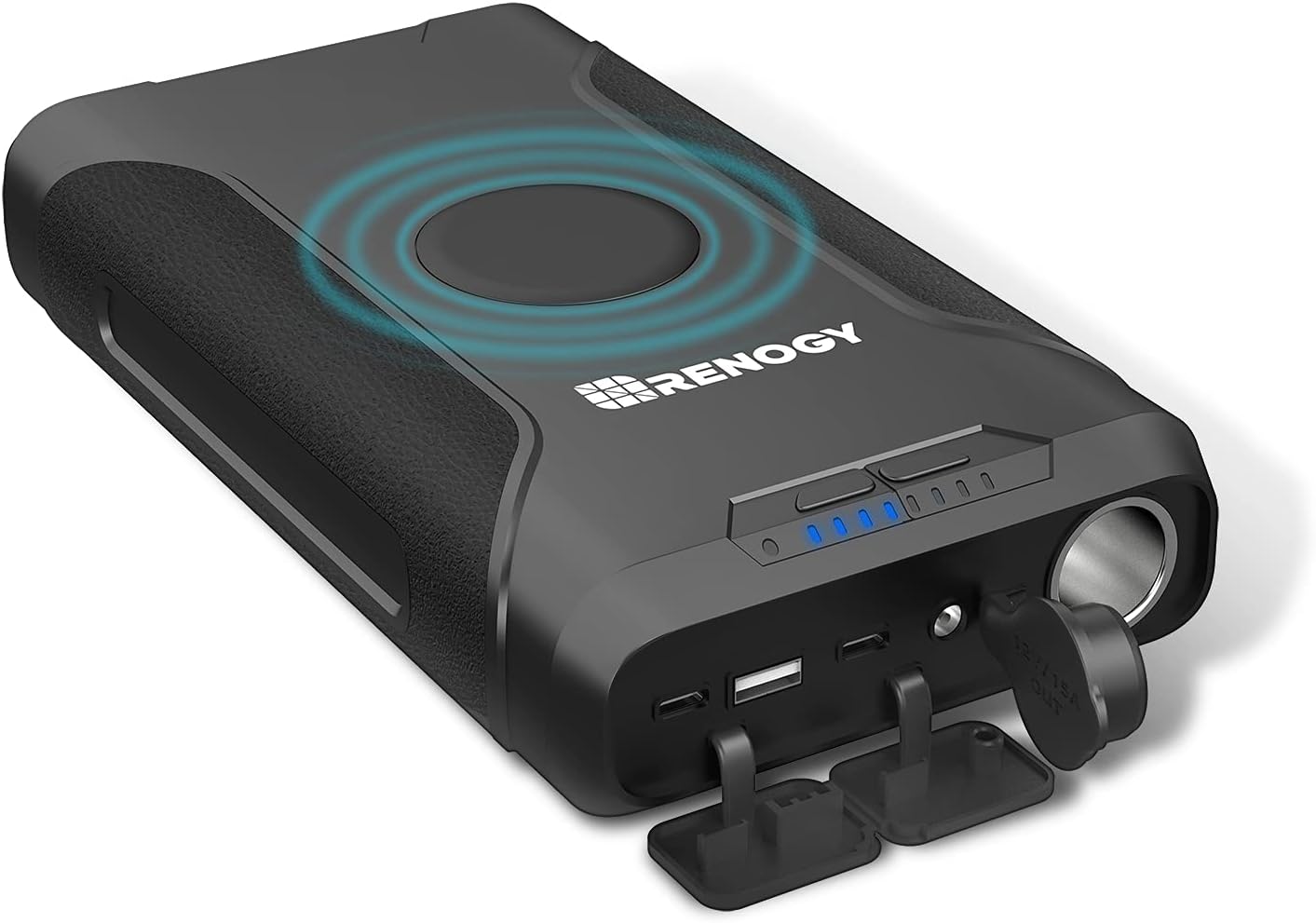 72000mAh 266Wh 12v Power Bank with 60W PD, CPAP Battery for Camping, High Capacity Large Camping Power Bank with USB-C DC Wireless Charging & Flashlight, Backup Power Supply for Starlink Mini