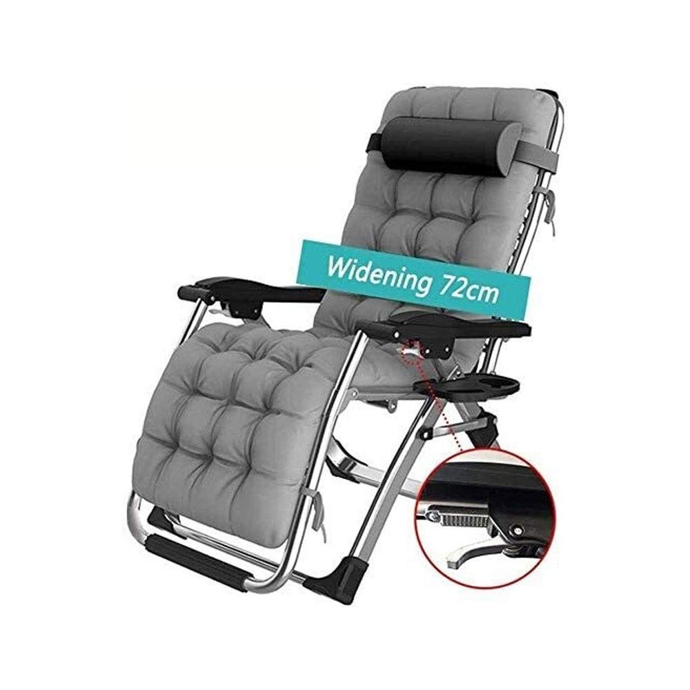 Chaise longue de patio réglable avec transat pliable pour terrasse