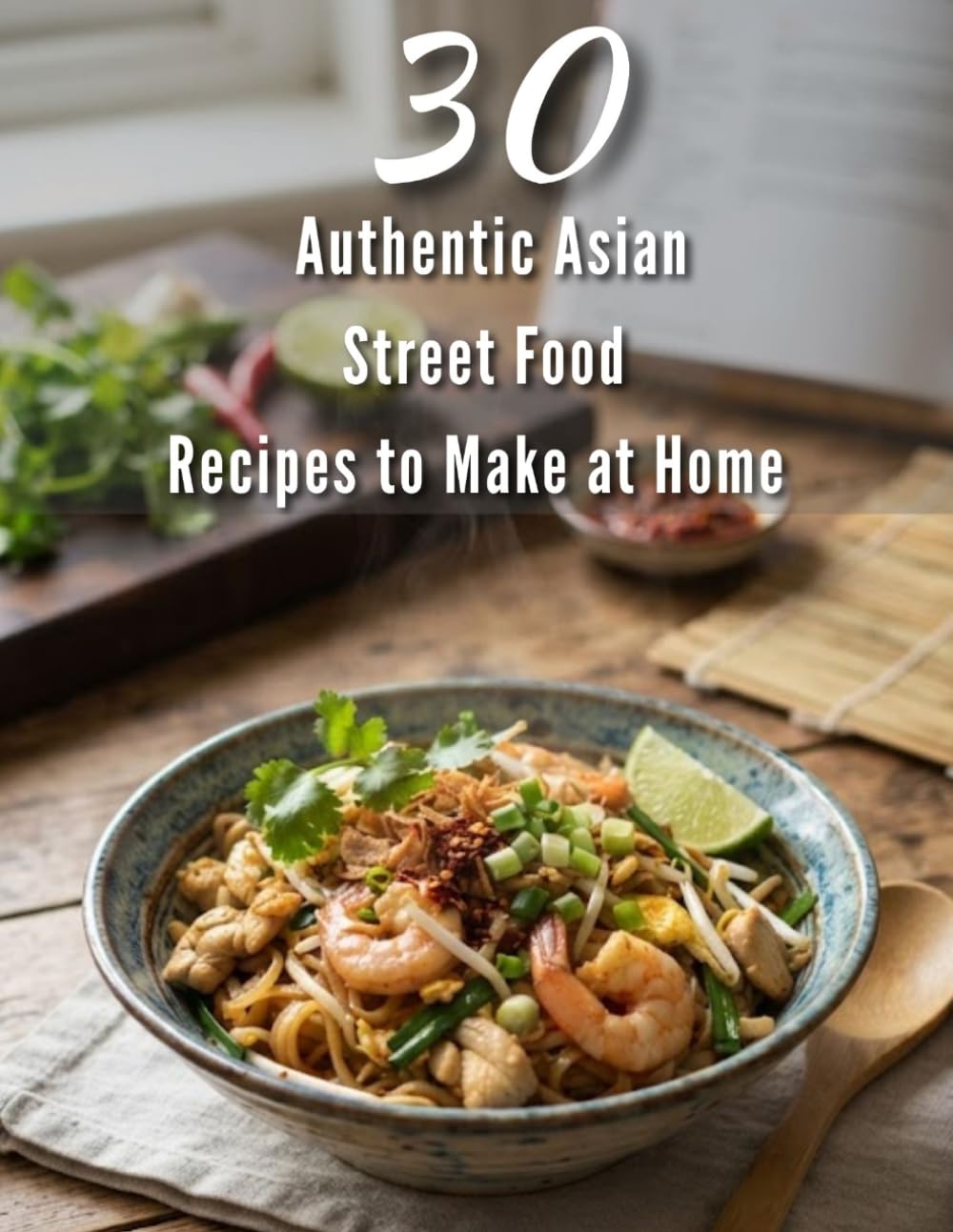30 Authentic Asian Street Food Recipes to Make at Home: A Beginner’s Guide to Quick, Delicious, and Easy-To-Make Asian Snacks and Meals