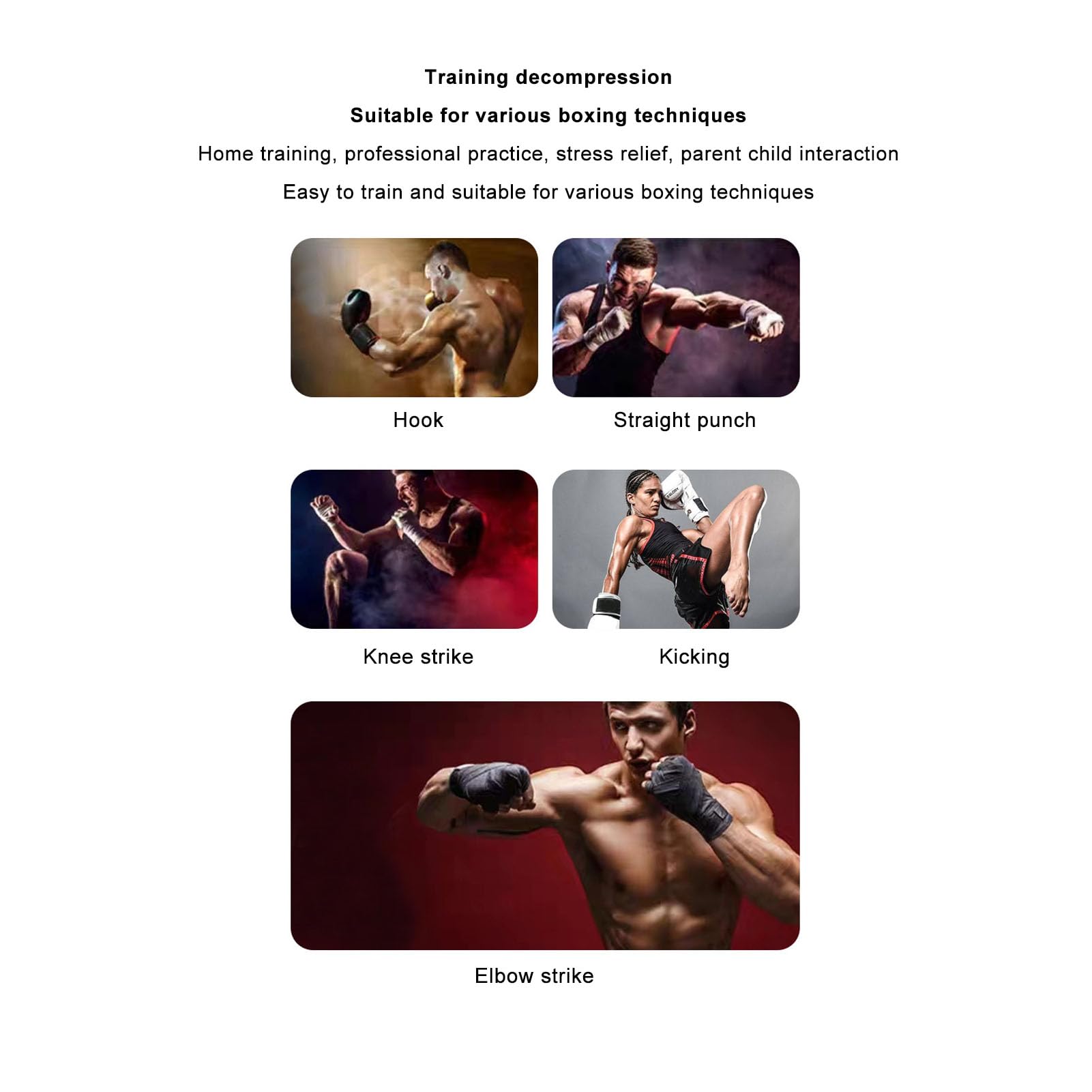 Schlagpolster Wand, Box Zielblockierpad Wandmontage, Boxtrainingspolster, Verstellbare Wandschlagpolster, Hochelastische Schwamm Wandziel Übungspolster Schlagmatte für Gym Taekwondo Boxing Training