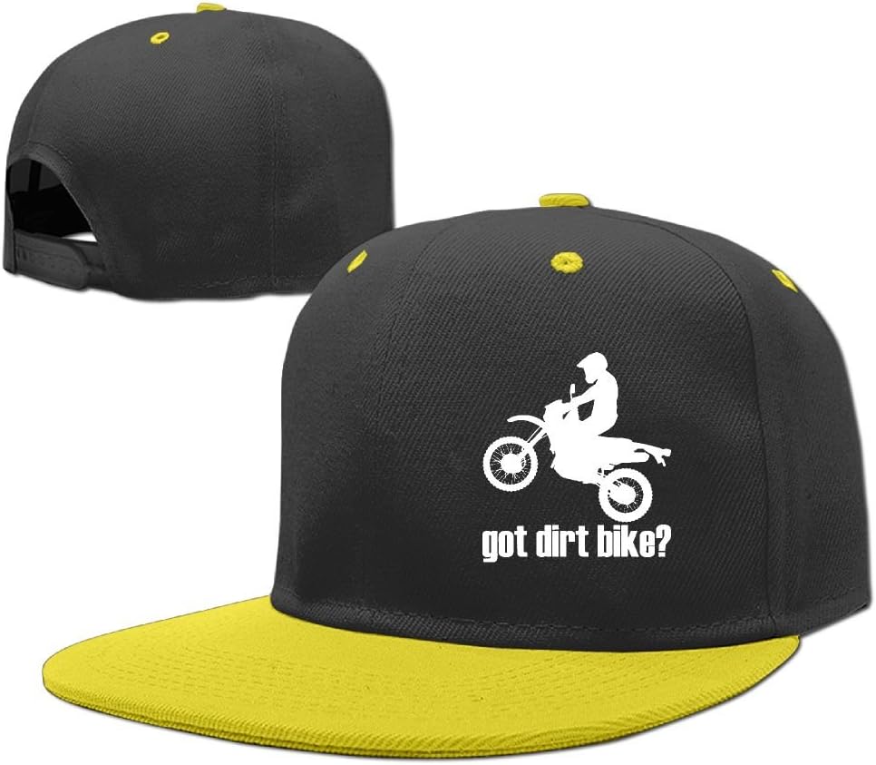 Got Dirt Bike Motorcross Racing Unisex Adjustable Flat Girls Baseball Cap.hats