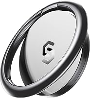Vista 12 de Syncwire Cell Phone Ring Holder Stand, 360 Degree Rotation Finger Ring Kickstand Polished Metal Phone Grip for Magnetic Car Mount