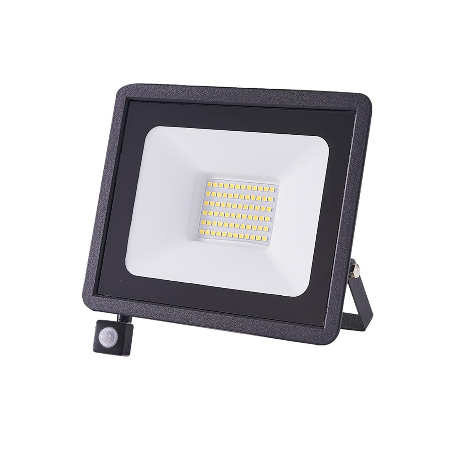 JOLIANE Outdoor LED PIR Motion Sensor Floodlight 100W 50W Waterproof High Brightness Spotlight for Garden Street Wall Floodlights(Warm White,50W)