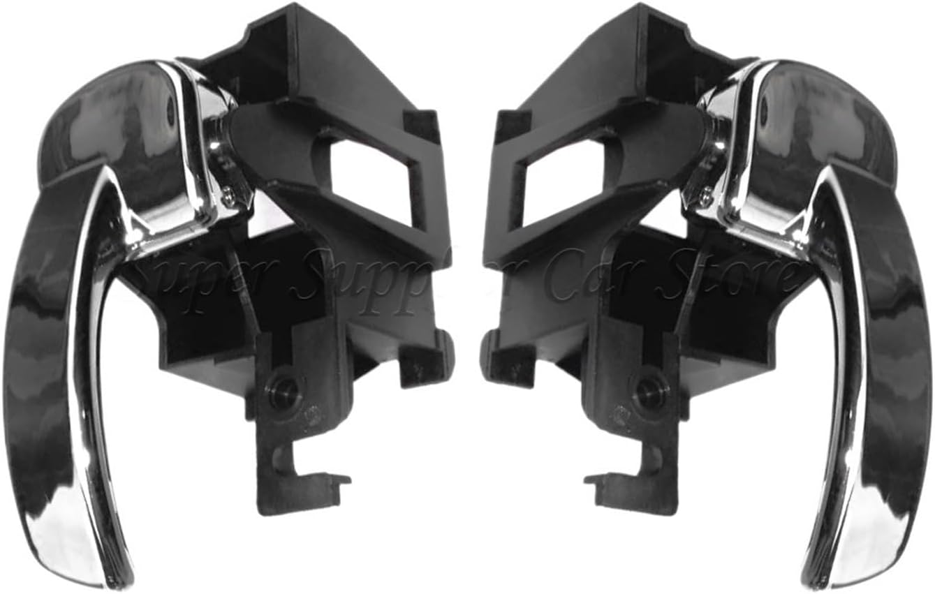 Grab Handles Fit for Nissan Navara D40 Pathfinder 2004-2014 Inner Door Handle Left Right Front Rear Universal(Rear Left)