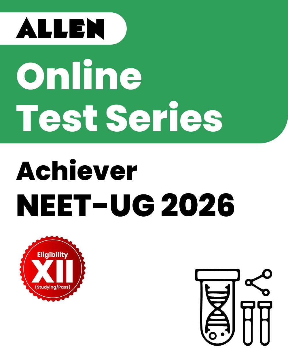 ALLEN NEET Achiever Online Test Series: Target 2026 (Email Delivery in 2 Hours - No CD)