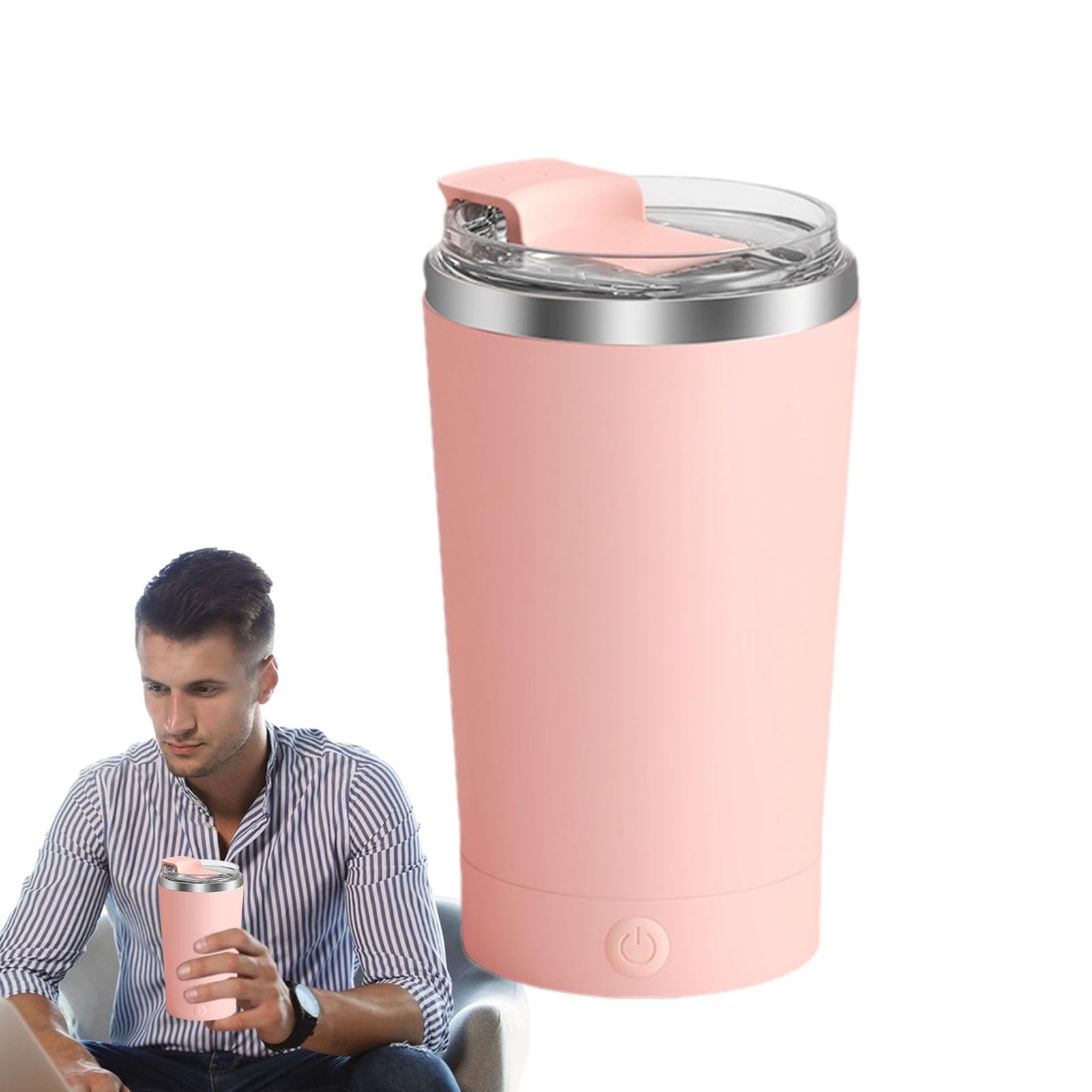 Tasse à mélanger électrique avec base amovible pour boissons sans grumeaux