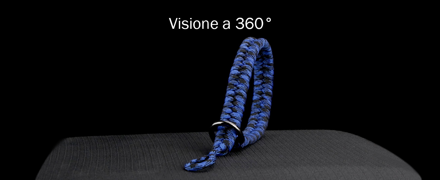 Cinturino per fotocamera intrecciato in corda in Nero Rosso | Handmade by Sailor Strap |Gr.S ➤ Fotozubehör Cinturino per fotocamera intrecciato in corda in Nero Rosso | Handmade by Sailor Strap |Gr.S ➤ Fotozubehör