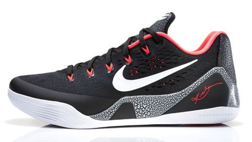 Nike Kobe IX EM GS (Black/Laser Crimson)