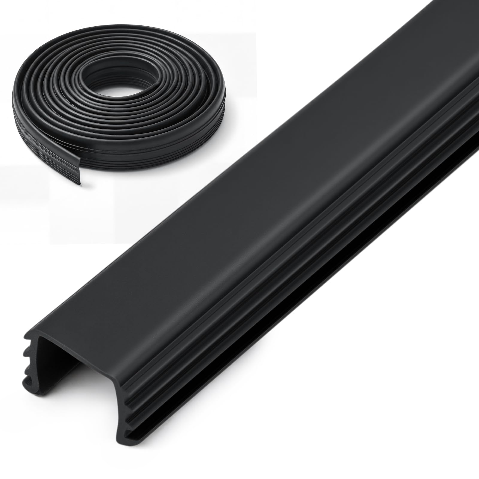 Canal de acristalamiento contra filtraciones en ventanas con vidrio de vinilo de 1,27 cm