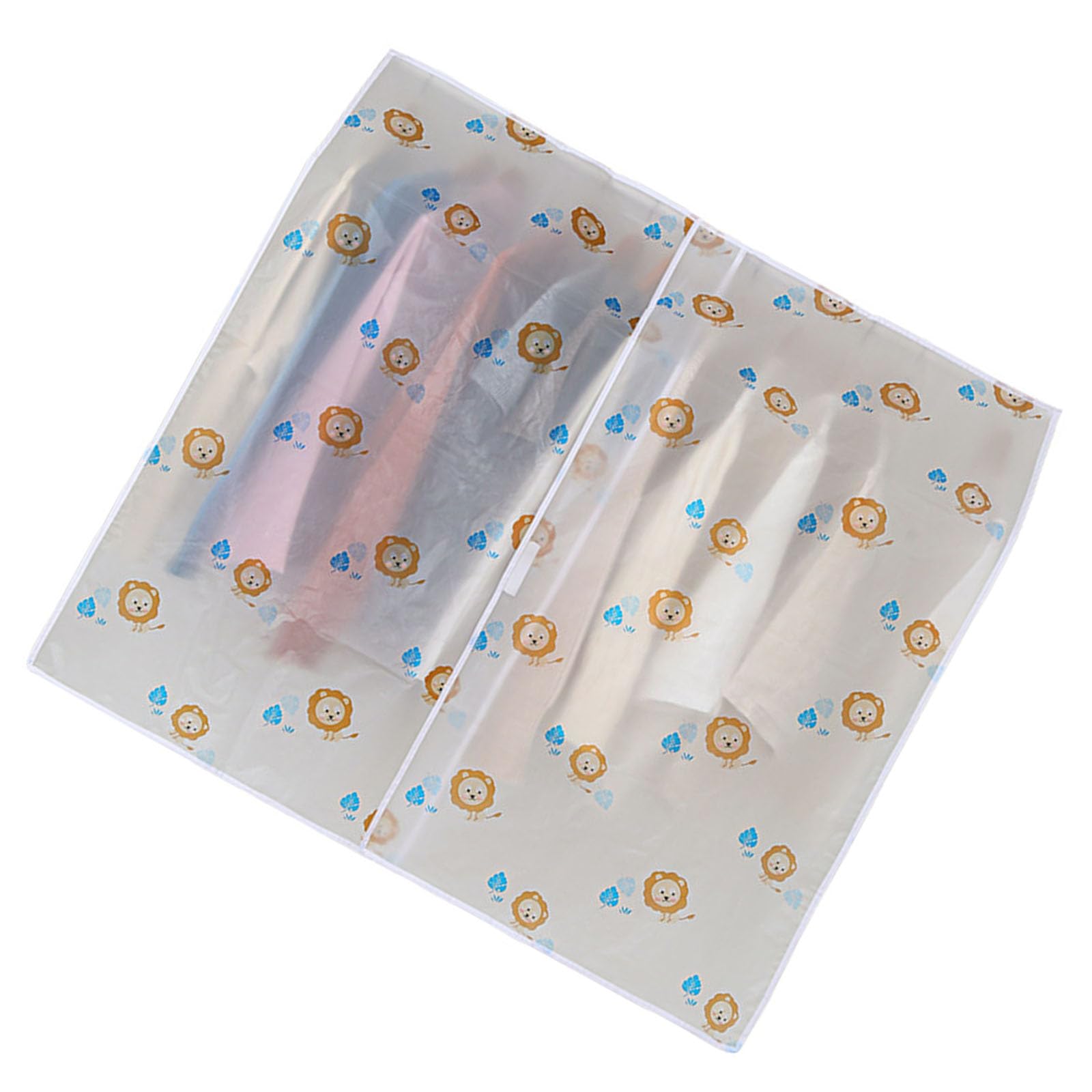 Tsophreniq Spacious Dustproof Garment Covers Clothing Rack Hanging Closet Storage Transparency Waterproof Bag PEVA Waterproof Dustproof