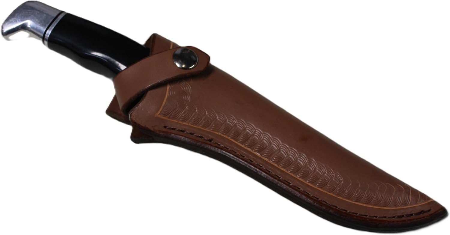 Call Thomas Leathers. Custom Leather Knife Sheath Made to