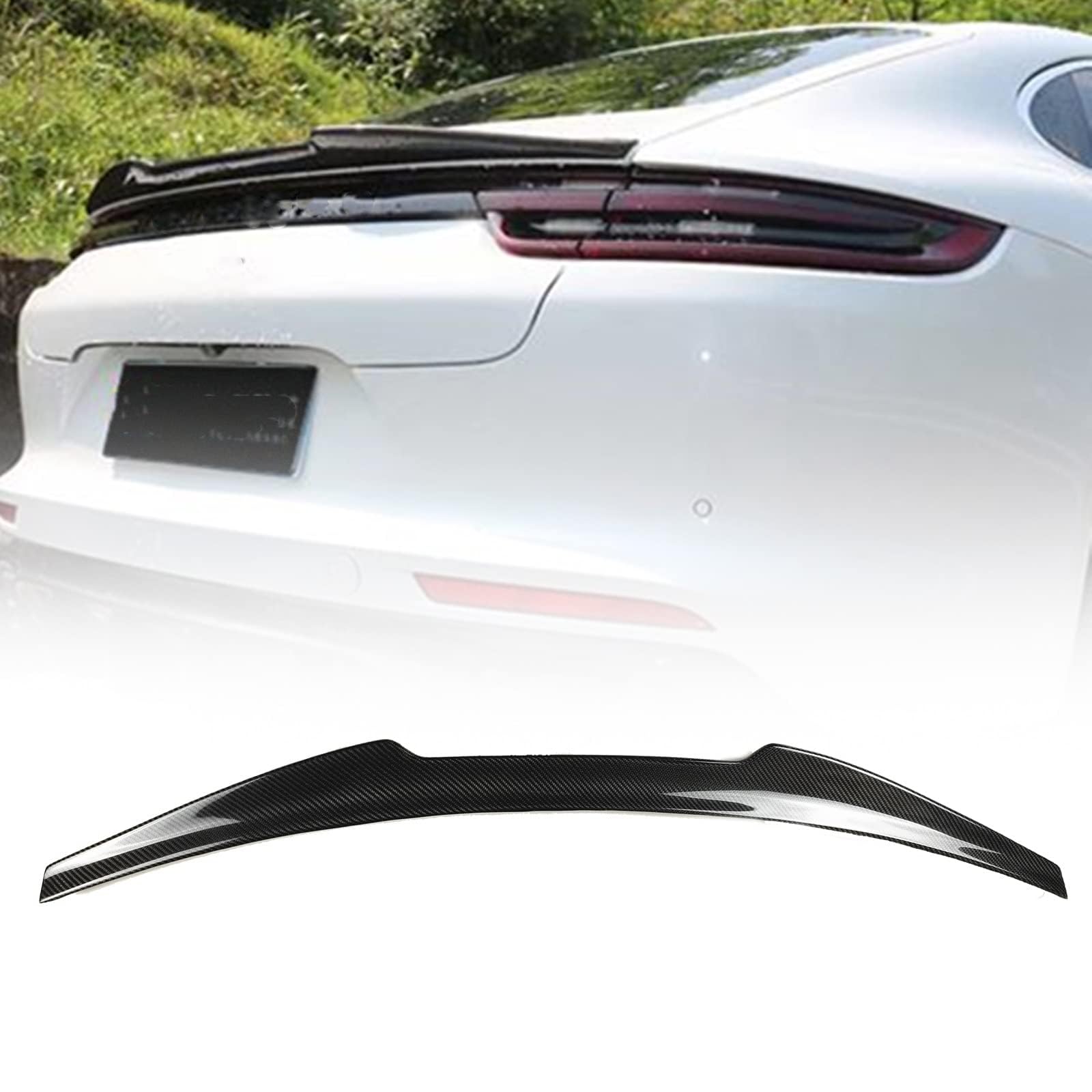 Aileron arrière de voiture pour Panamera 971 2017-2019 finition premium