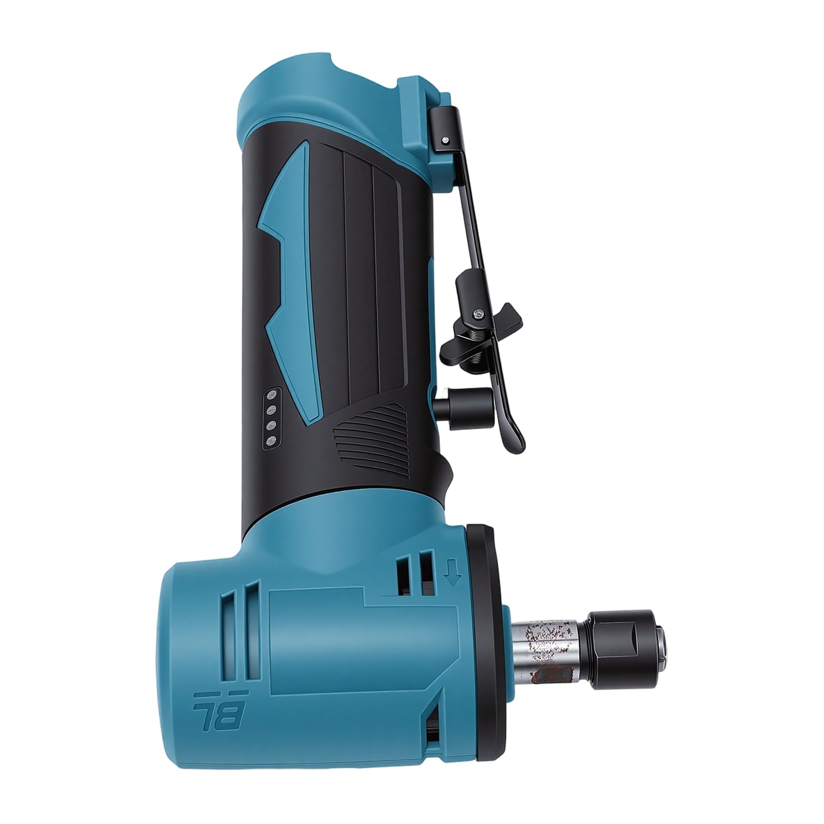 Amoladora Recta, Amoladora de Velocidad Variable de 0-24500 Rpm con Portabrocas de 1/4" para Pulir, Desbarbar y Pulir, Herramienta de Molienda Rotativa Portátil Profesional
