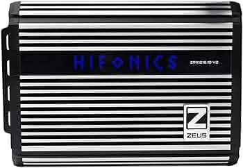 イプサ Amazon.com: Hifonics ZRX1216.1DV2 Zeus ZRX V2 1200W Class D Mono