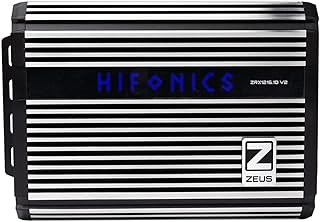 Hifonics ZRX1216.1DV2 Zeus ZRX V2 1200W Class D Mono Amplifier - Compact, Efficient, Advanced Cooling, Customizable Sound,...