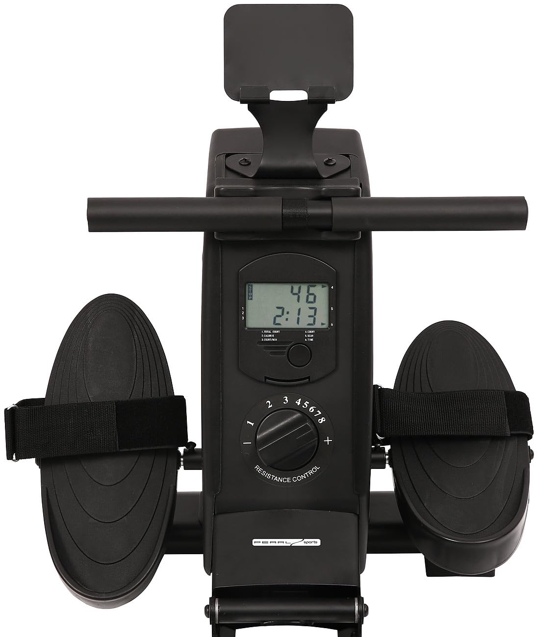 PEARL Sports Sportgeräte: Klappbares Heim-Rudergerät mit 8 Stufen, Magnetbremssystem, bis 120 kg (Rudermaschine, Heimrudergerät, PC)