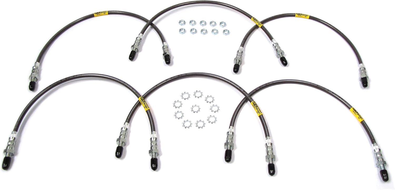 Performance Stainless Steel Brake Hose Kit for Range Rover
