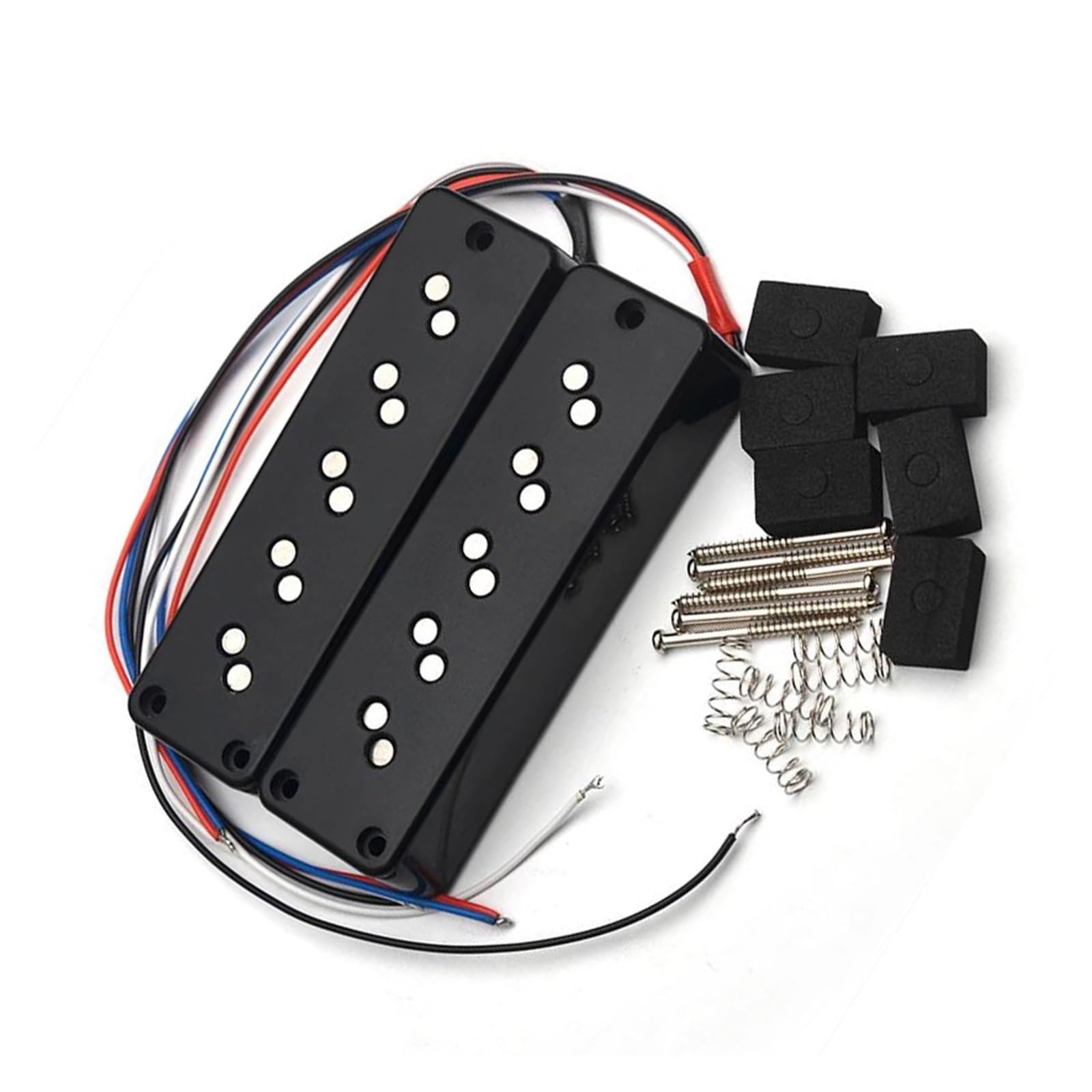 5 Strunowy Humbucker Basowy Alnico Z Ułożonymi Magnesami I 3 Otworową Konstrukcją Przetwornik Do Gitary Elektrycznej(N and B)