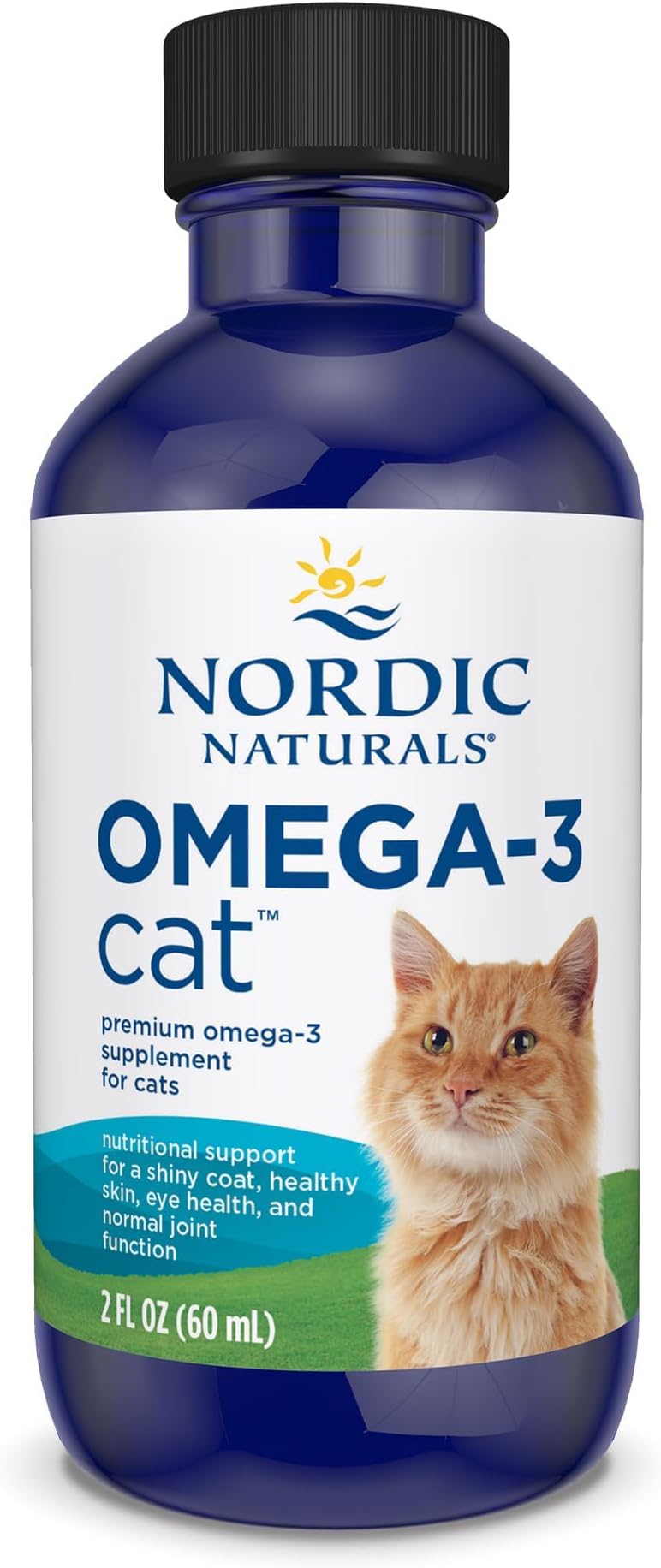Omega-3 Pet, 1380mg Fish Oil for Dogs w/EPA DHA - 16oz | Delivers 1380 mg of omega-3s per teaspoon with EPA and DHA to support heart health, immunity, and overall vitality in dogs