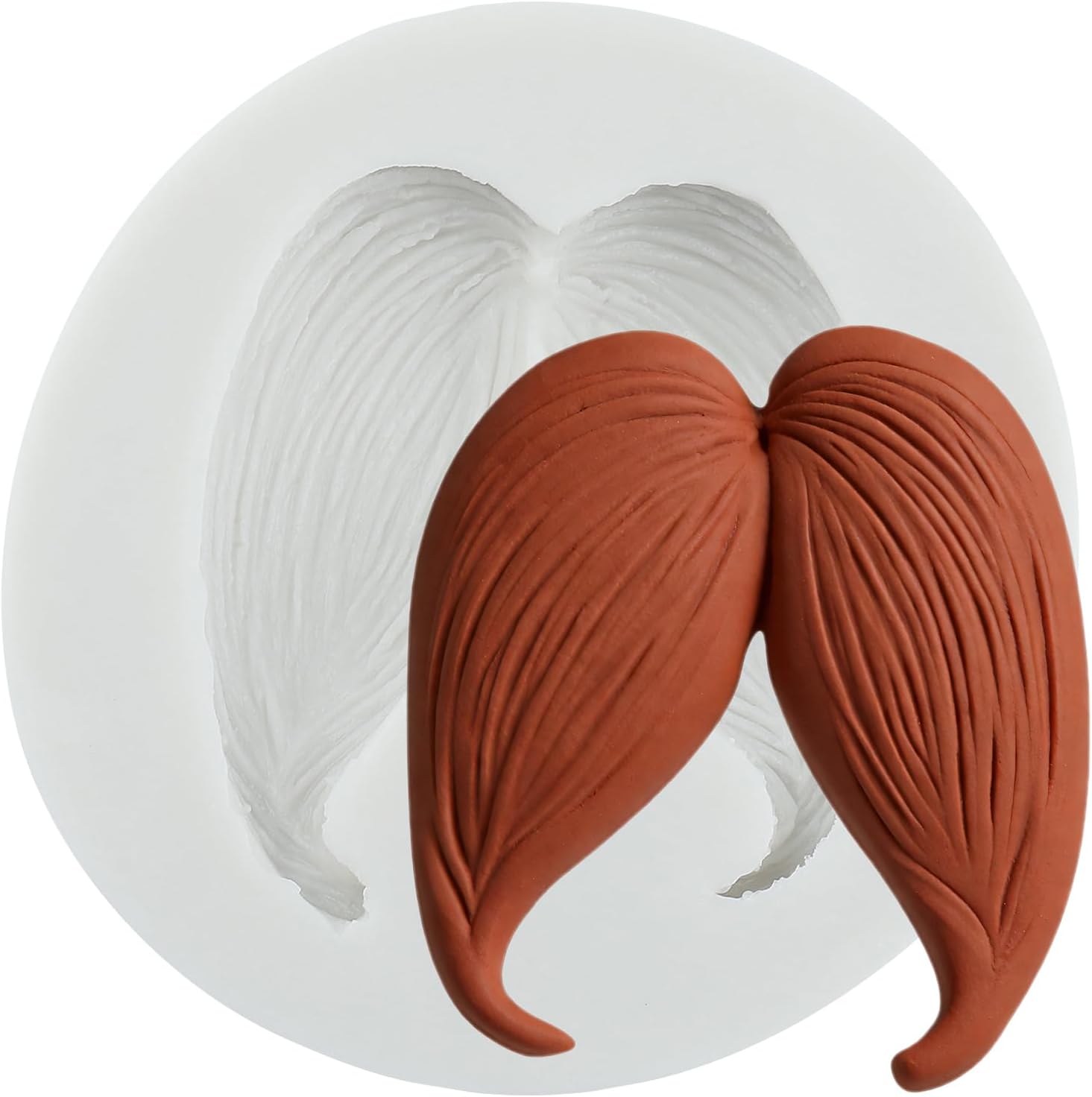 Mustache Beard Polymer Clay Mold Father's Day Silicone Molds for DIY Craft Epoxy Resin Casting Polymer Clay Tools Crafts Air Dry Jewelry Making