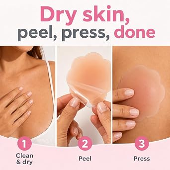 Nipplomats: Reusable Silicone Nipple Concealers