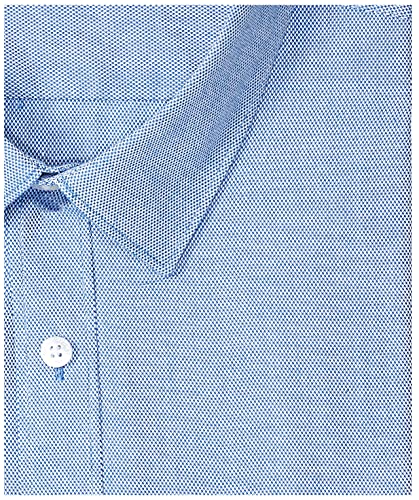 Image of Amazon Brand - Arthur Harvey Men's Regular Shirt (AH01-GTZ-DOB-C100 Blue1 40)