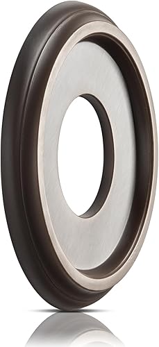 Miniatura 18 de Medallones de techo de bronce aceitado de grano de madera mate para lámparas y ventiladores de techo, 12-1/4 pulgadas de diámetro x 4 pulgadas