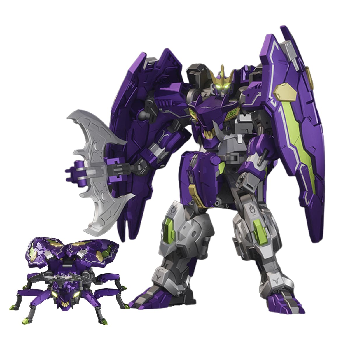 HiPlay CANG Toys Trans Age Insect Squad Kampfaxt Transformierbarer Mecha-Roboter Actionfigur