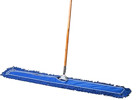 Tidy Tools 48 Inch Commercial Strength Nylon Dust Mop with Wood Handle