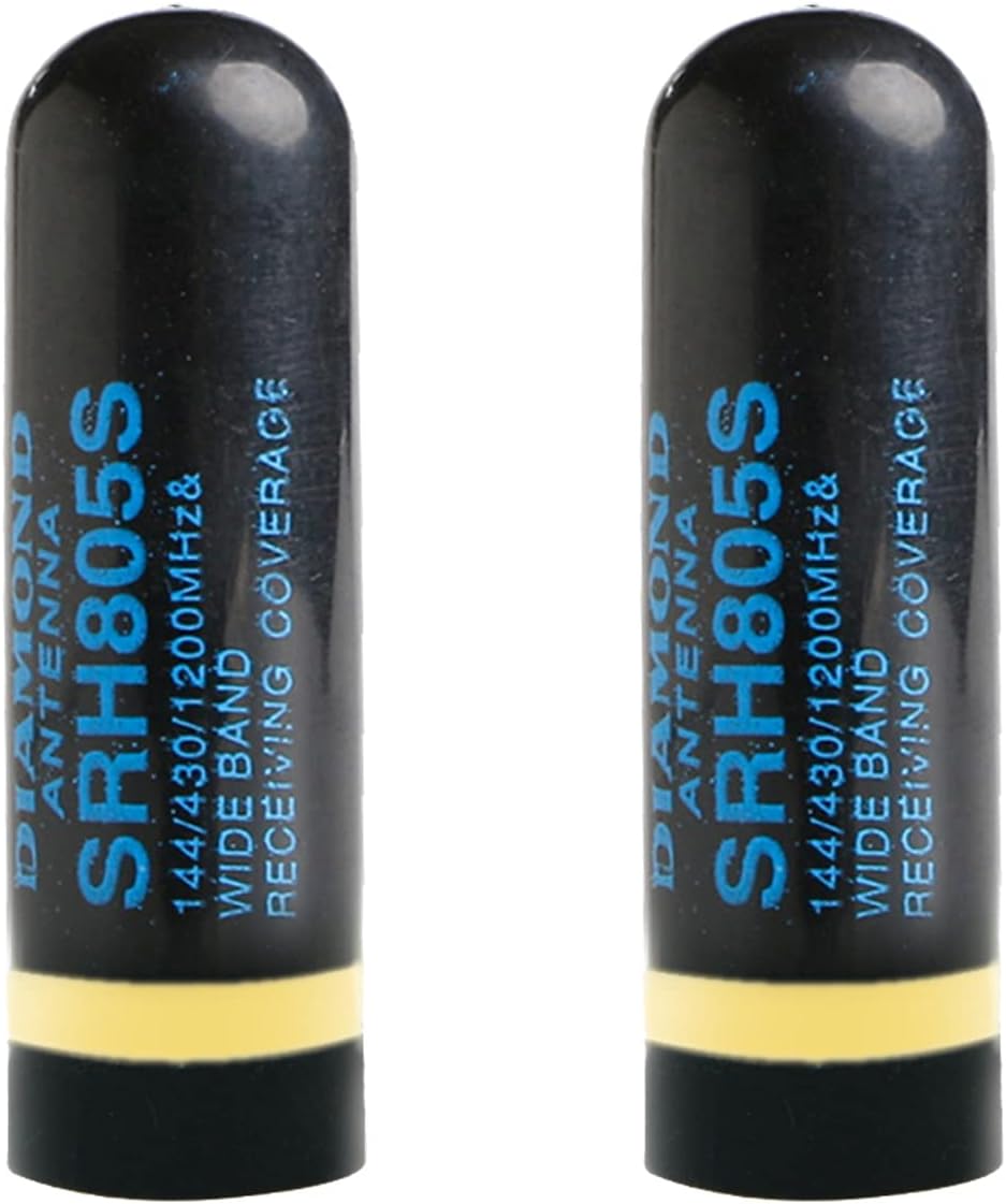 2 Pack SRH805S Universal Walkie Talkie Short Antenna VHF/UHF 144/430/1200MHz SMA-Male Antenna for Retevis Kenwood HYT Two Way Radio : Electronics