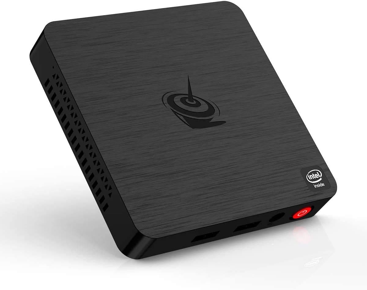 Beelink T4 Mini PC Quad Core Intel Atom x5-Z8500 Mini Desktop Computer DDR4 4GB RAM 64GB, 2.4G/5G WiFi, Gigabit Ethernet, USB 3.0, BT4.0, 4K HDIM&DP Dual Display Support Auto Power On