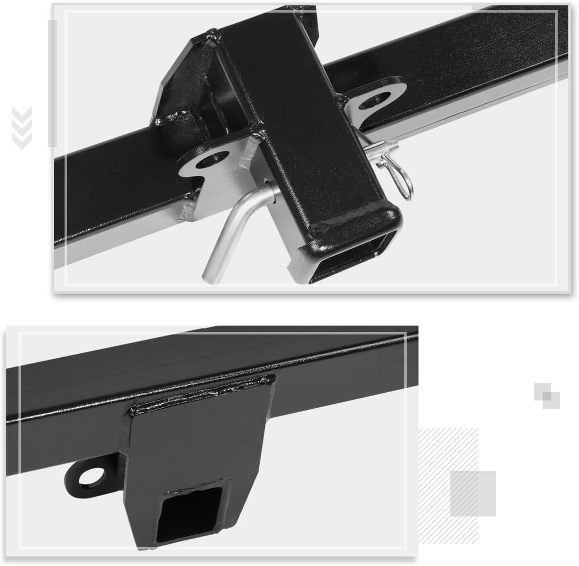 Class 3 Tow Trailer Hitch 2" Receiver Compatible with 03-14 Volvo XC90,Black