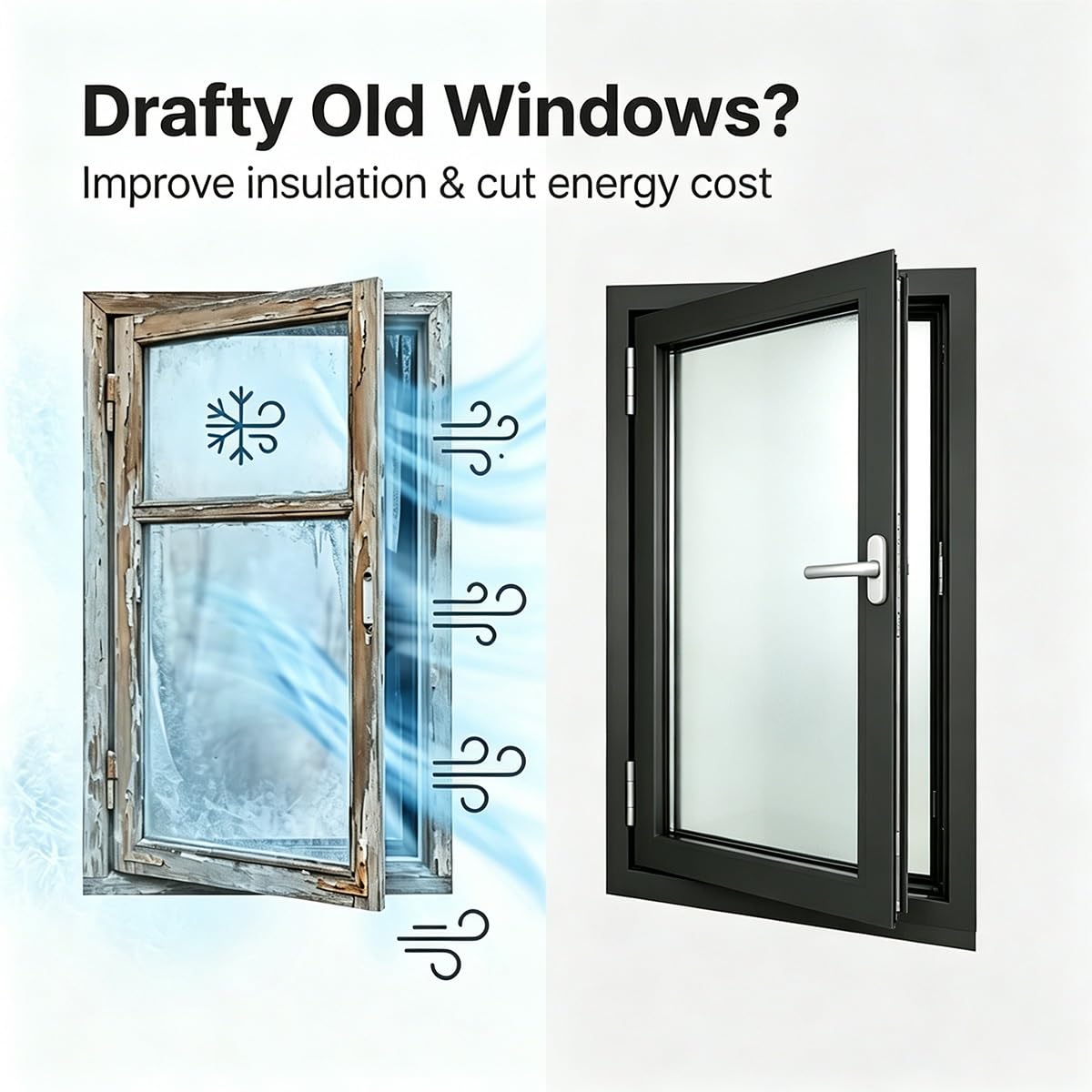 Ventana abatible de cristal esmerilado doble con marco de aluminio y mosquitero integrado,Ventana de privacidad para baño, sótano y cobertizo(White,22x17")
