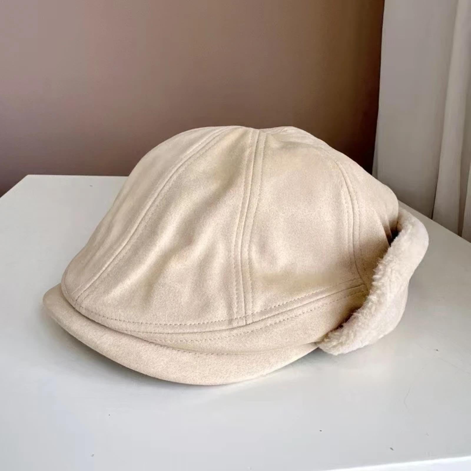 Czapki z dzianiny czapki czapki czapki czapka moda męska i damska krótka ciepła czapka z daszkiem, do jazdy konnej na świeżym powietrzu, na co dzień, malarz
