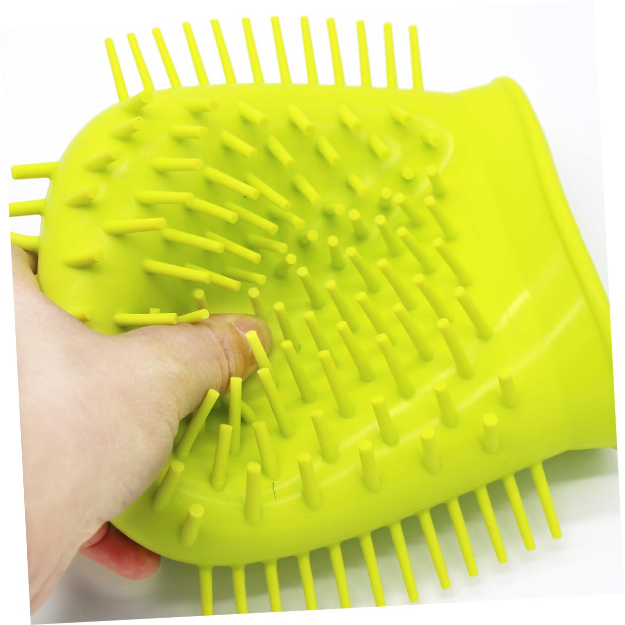 HANABASS 2stücke All- Haustier Fußwasch Und Massagegerät Hunde-pfotenreiniger Für Effektive Und Massage Grün Flexibles Design Für Komfortable Anwendung