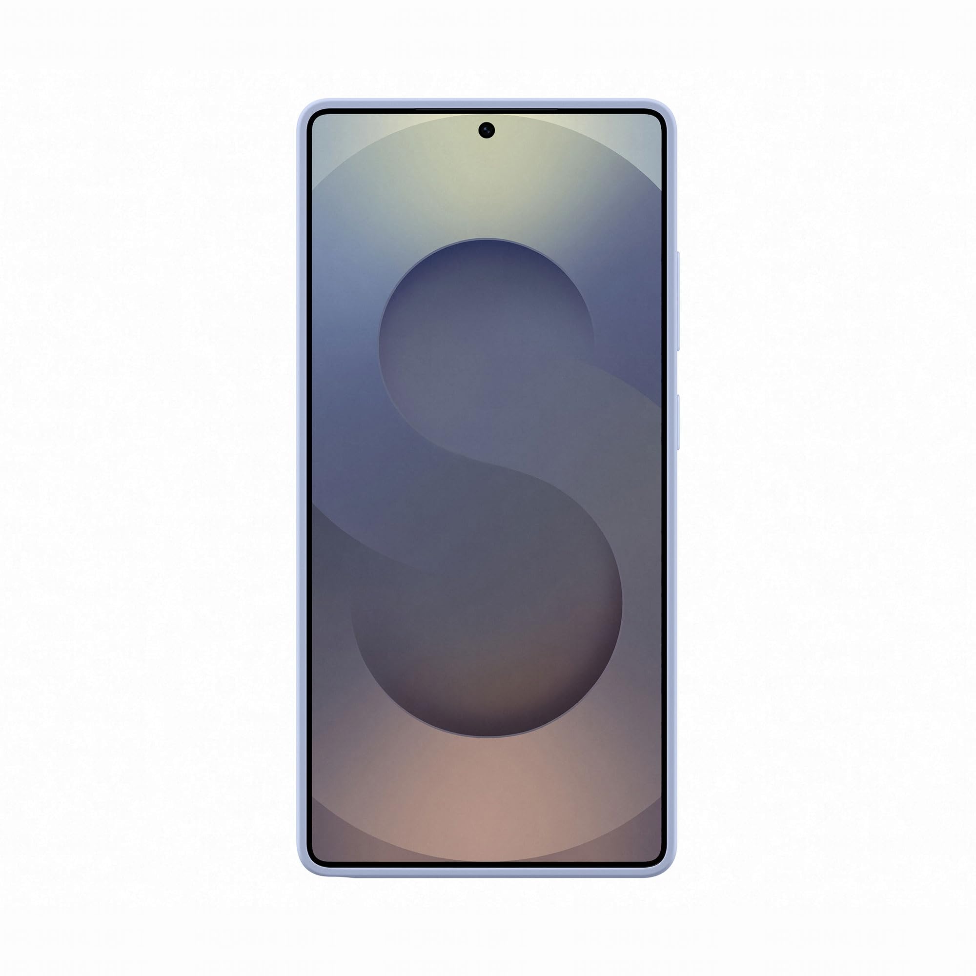 SAMSUNG Silicone Case cover colorata in silicone per Galaxy S25 Ultra, Light Blue