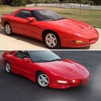 Vista 9 de Para 1993 1994 1995 1996 1997 Pontiac Firebird Trans Am Parachoques Delantero Esquina Lateral Marcador Luces de Estacionamiento Lente Ahumada