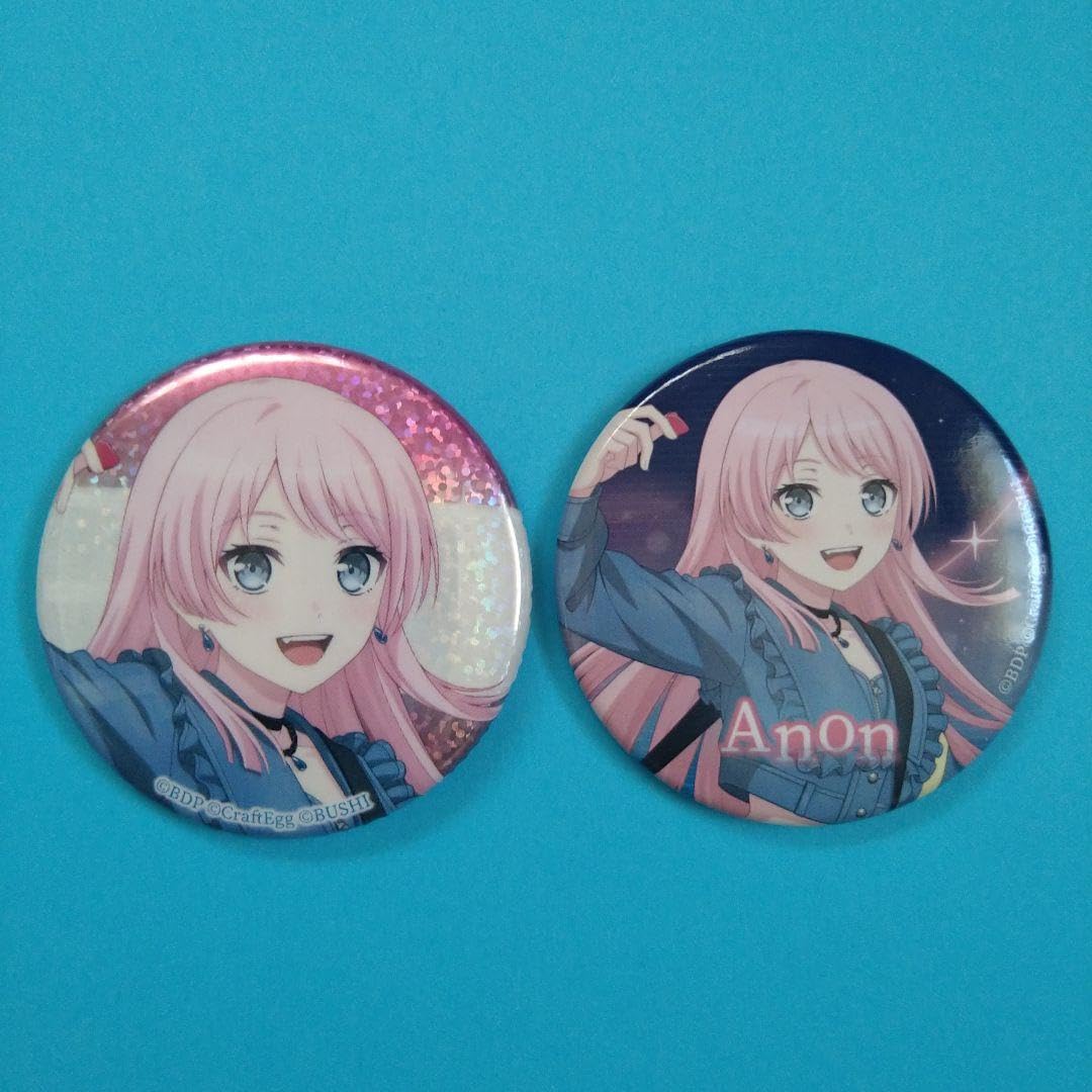 Amazon.co.jp: バンドリ 千早愛音 缶バッジ MyGo!!!!! : おもちゃ 