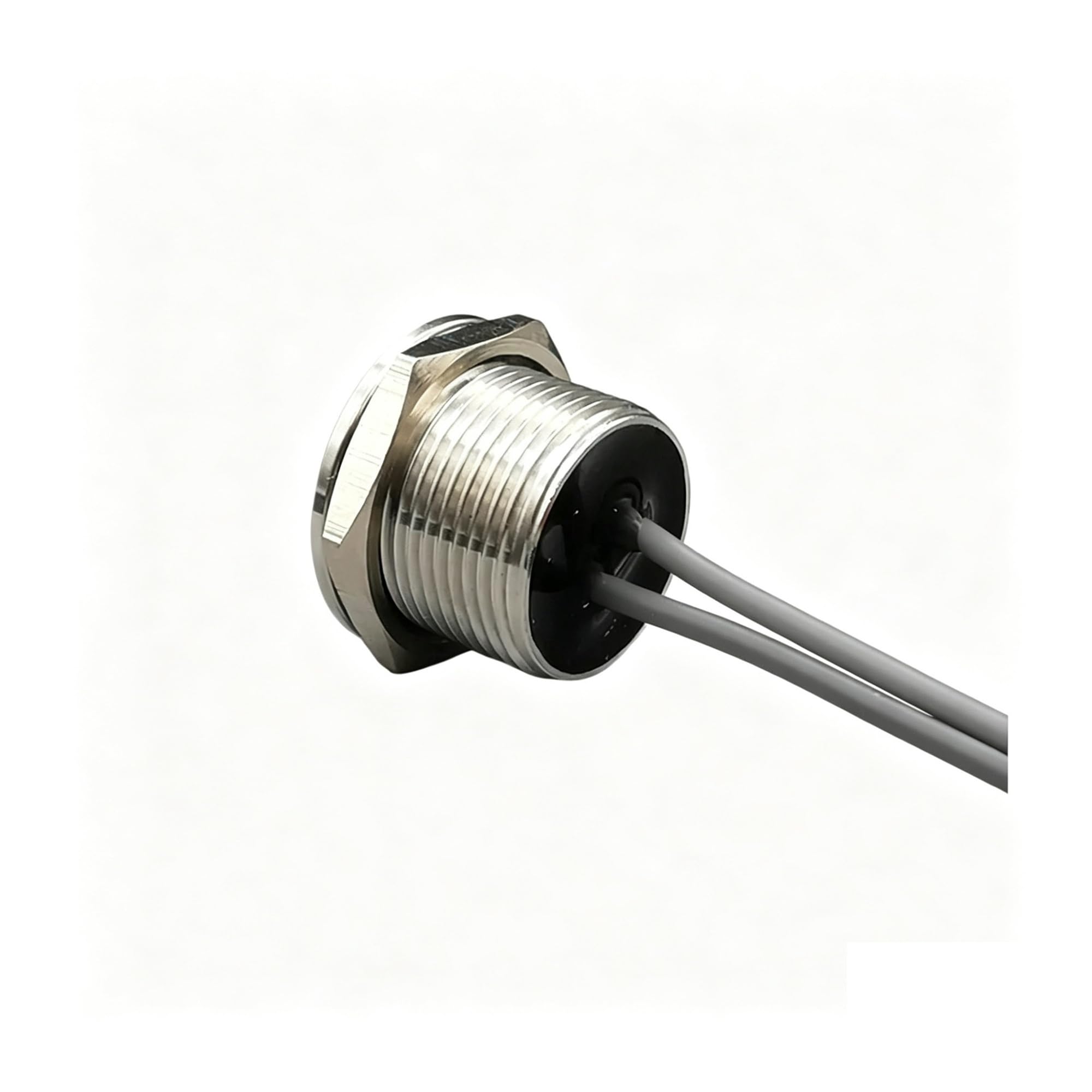 Interruptores táctiles piezoeléctricos impermeables de acero inoxidable de 16 mm, 19 mm, 22 mm y 25 mm, normalmente abiertos, capacitivos, momentáneos.(25mm)