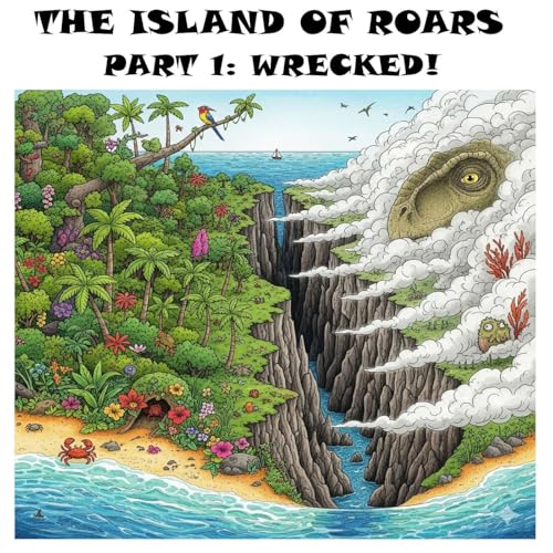 『The Island of Roars: Part 1 - Wrecked! 💥🏝️』のカバーアート