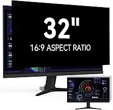 Sponsored You’re seeing this ad based on the product’s relevance to your search query.Learn more about this advertisement Computer Monitor Privacy Screen 32 Inch Aspect Ratio 16:9, Anti Blue Light Anti-Glare Screen Protector, Removable Privacy Screen Protector Privacy Filter Compatible with Lenovo/HP/Dell/Acer/Samsung