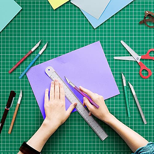 Estilete De Precisão Tipo Bisturi em Alumínio Com 6 Lâminas